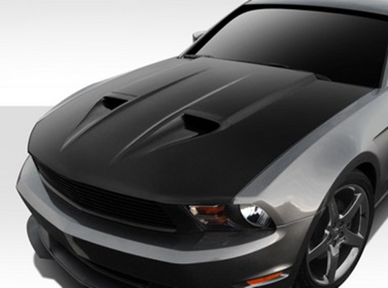 Duraflex CV-X Version 5 Hood 2010-12 Ford Mustang